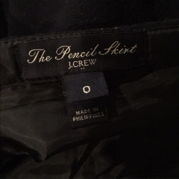J. Crew | Wool Blend Patch Pocket Pencil Skirt - Picture 7 of 7